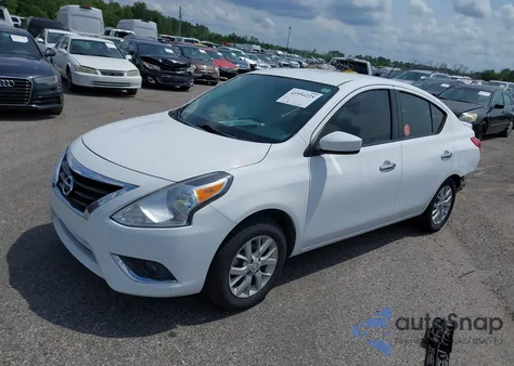 2019 Nissan Versa 1.6 Sv from USA, damaged, VIN 3N1CN7AP1KL826612